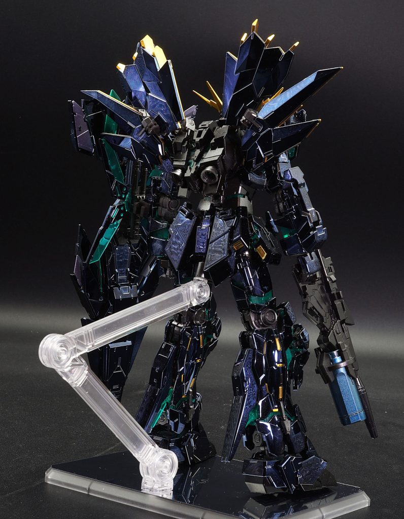 RG バンシィ・ノルン (最終決戦仕様) [スペシャルコーティング]部分塗装–5枚目/制作者：あるむ