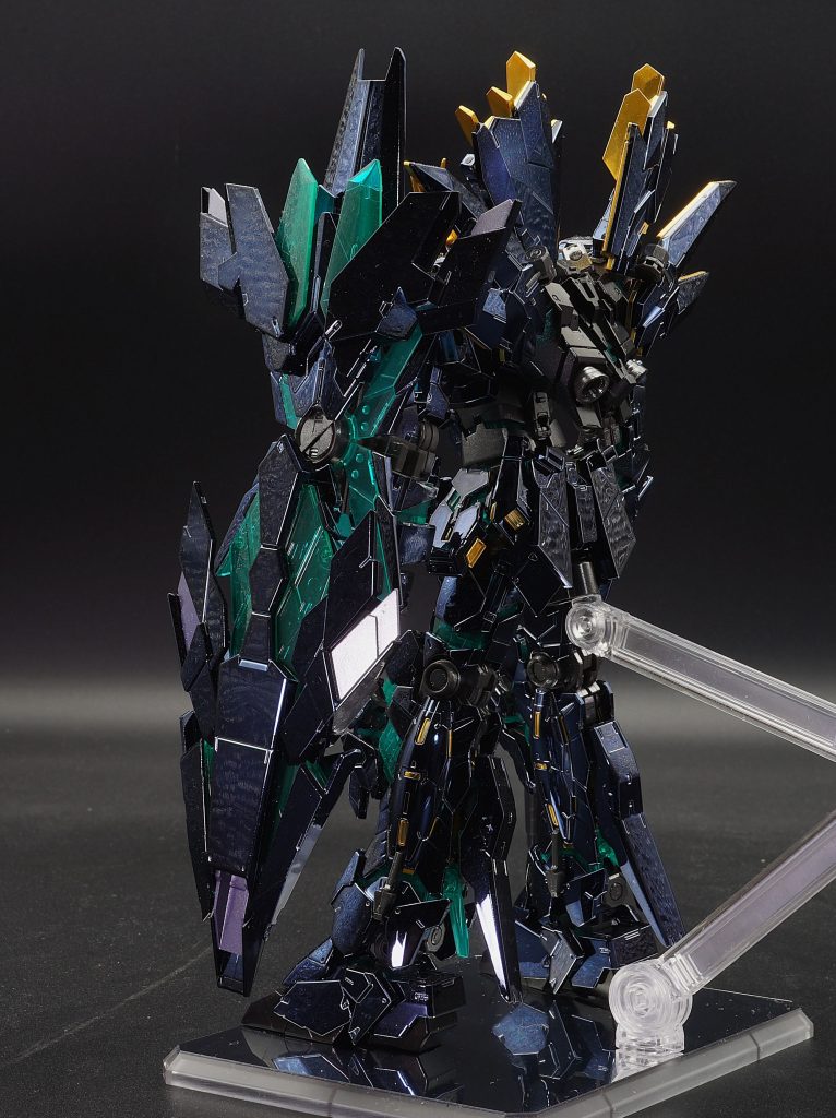 RG バンシィ・ノルン (最終決戦仕様) [スペシャルコーティング]部分塗装–4枚目/制作者：あるむ