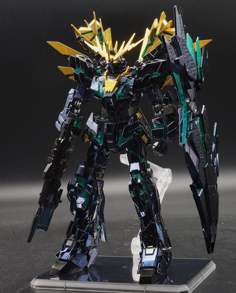 RG バンシィ・ノルン (最終決戦仕様) [スペシャルコーティング]部分塗装–2枚目/制作者：あるむ