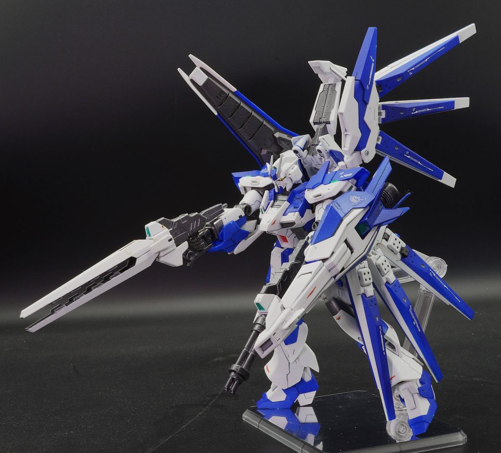HGBF Hi-νガンダムヴレイブ全塗装–5枚目/制作者：あるむ