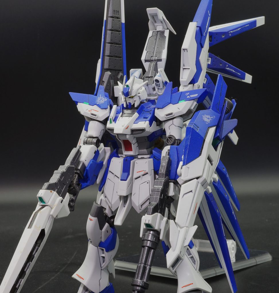 HGBF Hi-νガンダムヴレイブ全塗装–2枚目/制作者：あるむ