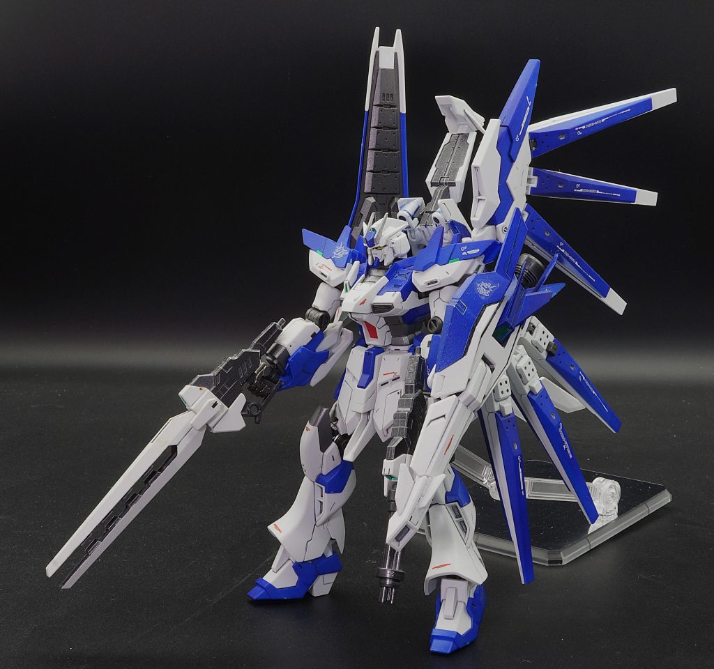 HGBF Hi-νガンダムヴレイブ全塗装–2枚目/制作者：あるむ