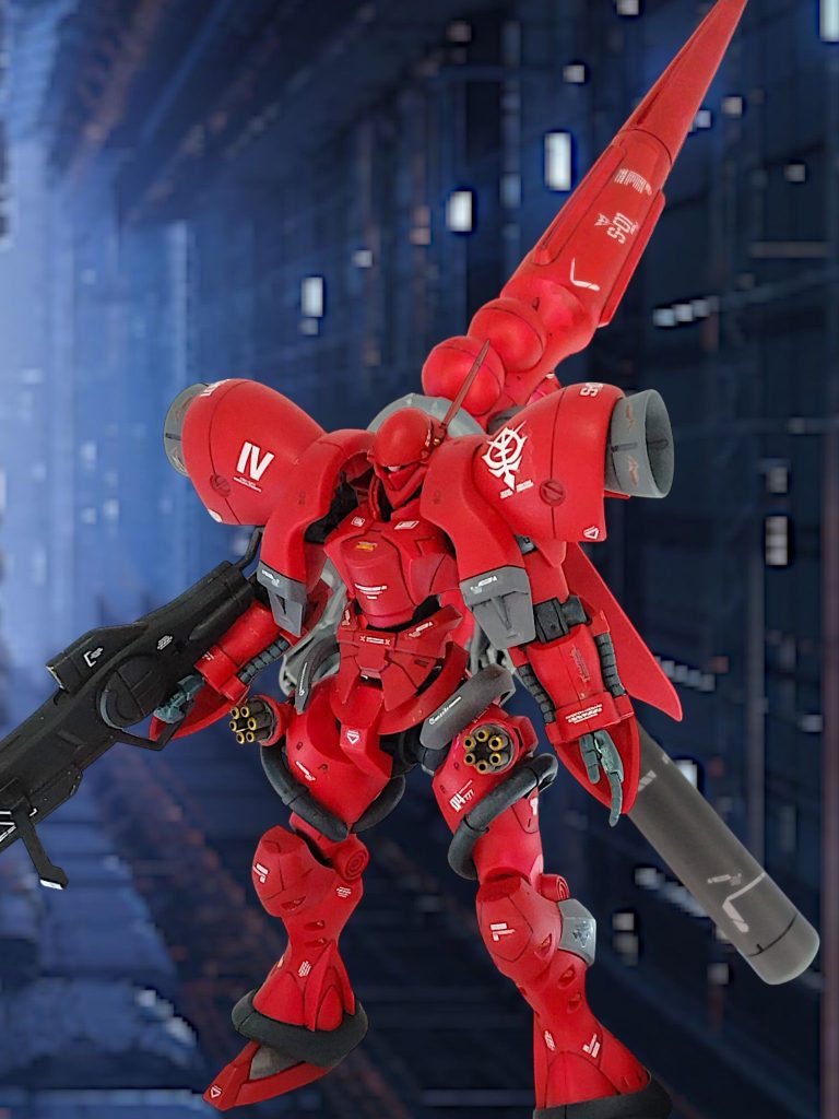 ハクジを背負ってシュツルムブースターっぽくしてみましたしかし・・・実際はハクジがデカ過ぎて、バランス崩壊するので縮小加工してます(gundam-kao5)このあたりはデジタルならではの柔軟性