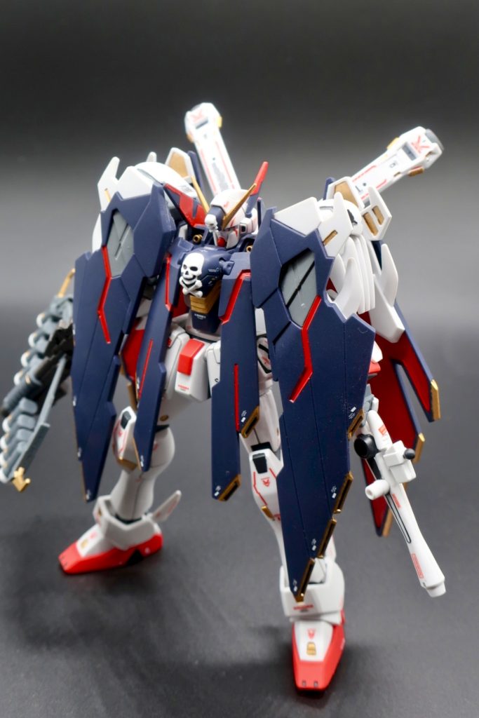 スミ入れ、部分塗装、デカール、つや消しトップコートをして完成。フルクロスのおかげでせっかく貼ったデカールはほとんど見えませんが😭 