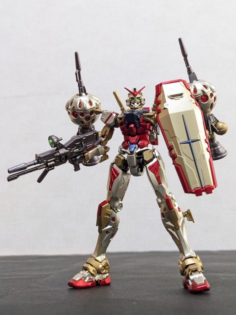 ビット着けてみた「こんだけカラーリング変えるなら、白が出るまで待てば❓」って思われるかもしれませんが、アニメ観て「ビットとハンマーにシビレた」自分は、やっぱ「赤」一択です😆‼️