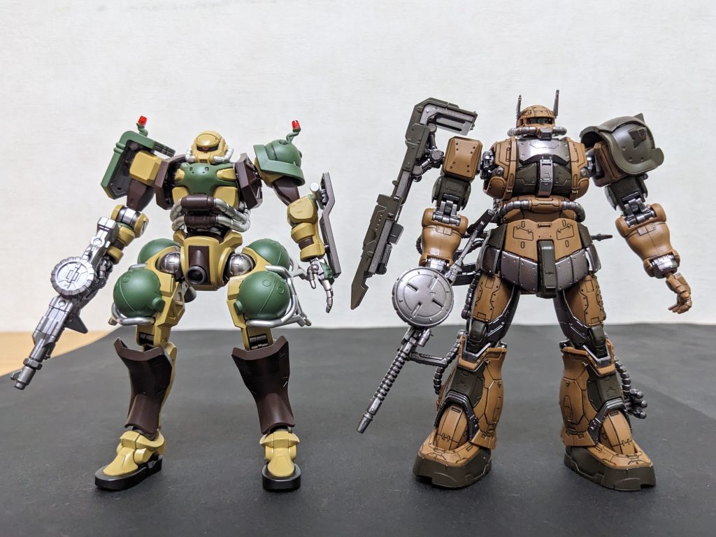 世界線超えたM.A.V⁉️同じ「ザク」モチーフでも、アレンジ次第でかなり印象変わりますね😄