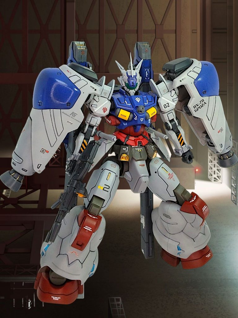 GQ世界線で連邦はガンダムじゃなく、キャノン系の開発を進めるはずなので、ベースはやはり軽キャノン「細身の軽キャノンをいかにサイサリスっぽくするか」が、一番のテーマでした