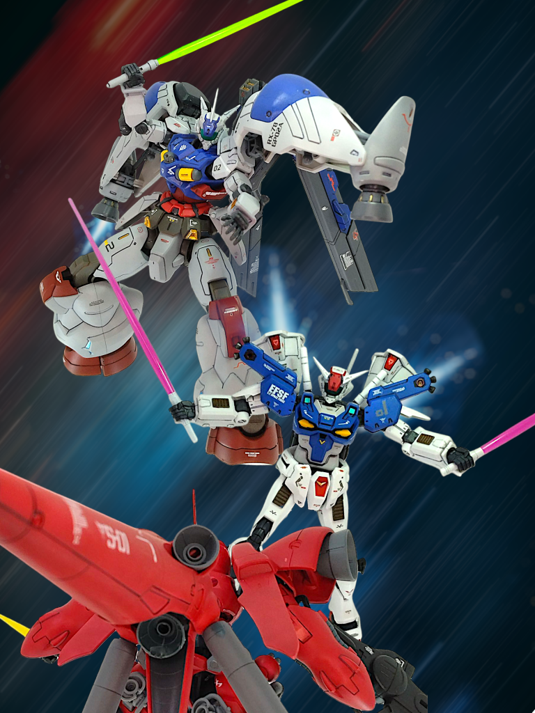 ♪何光年と離れていても踏み出した体が止まらない今君の声が遠く聞こえている光っていく 時は流れ、宇宙世紀0085二人はサイド6  イズマ・コロニーにいた・・・