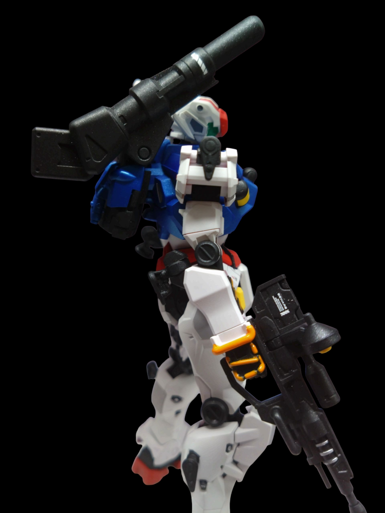 手のパイプ部分の塗装が難しい