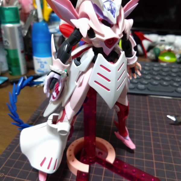 新作製作途中ですヒロイン機体を目標に制作（2枚目）