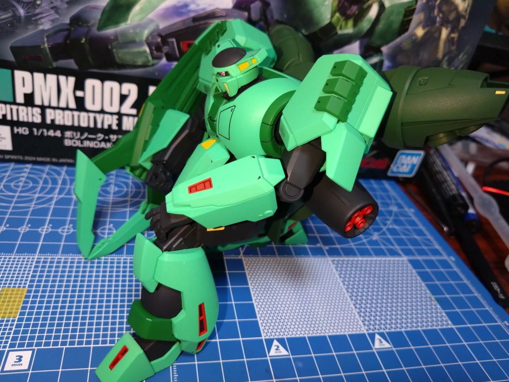 安心してください、膝立ちできますよ!(なんかクロ―で支えてる感じもするけどw)