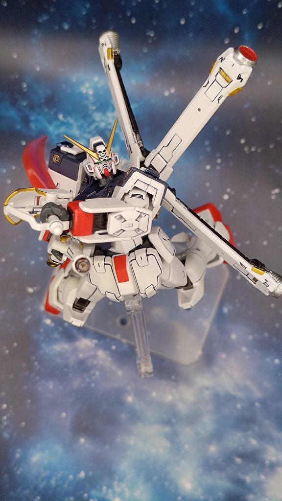 バスターガン　ビームザンバー全体のイエロー部分は全部ガンプラマーカーゴールドで塗装