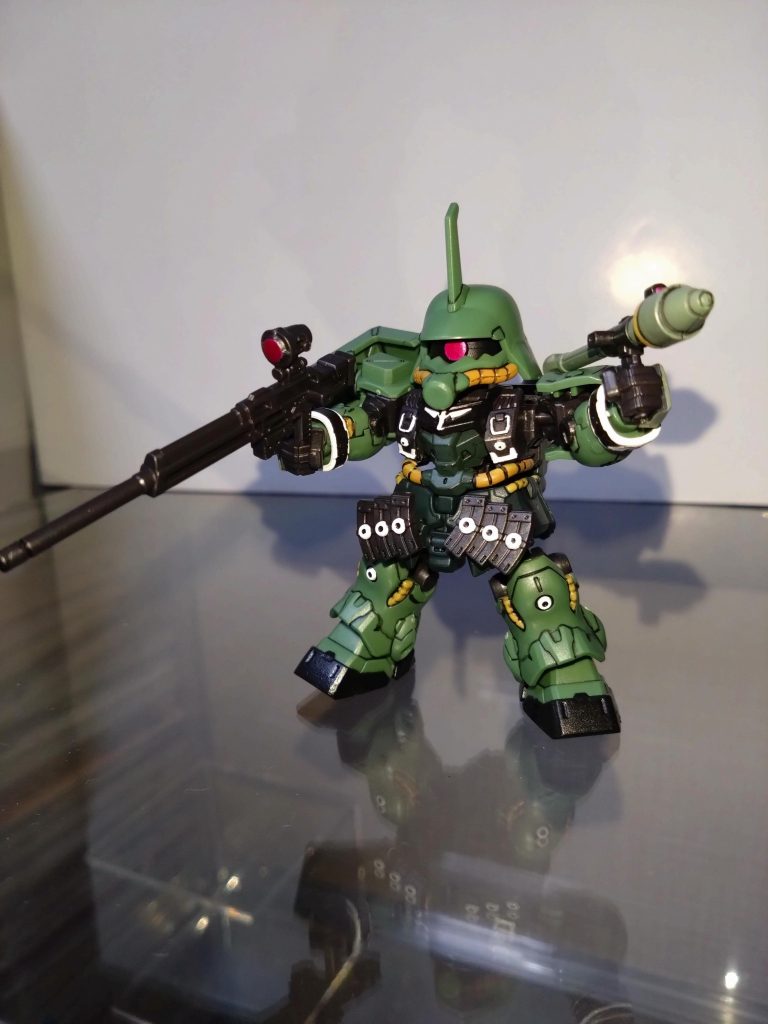 ギラ・ズール用EXパーツ2より武装を強化。