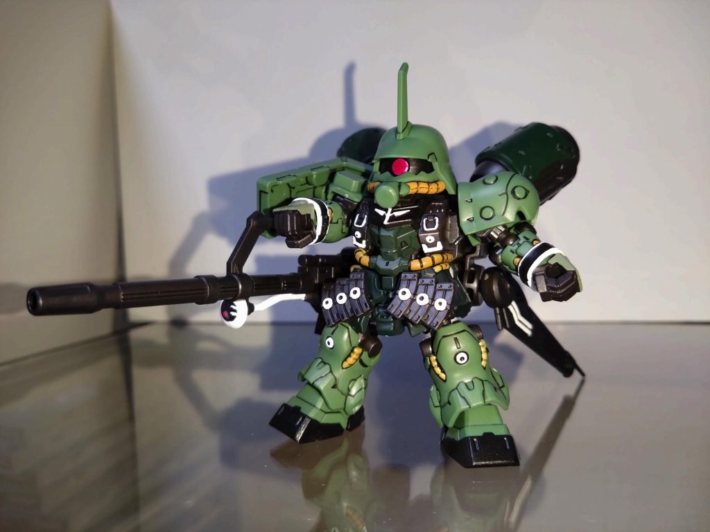 ギラ・ズール用EXパーツ1よりランゲ・ブルーノ砲改を装備。