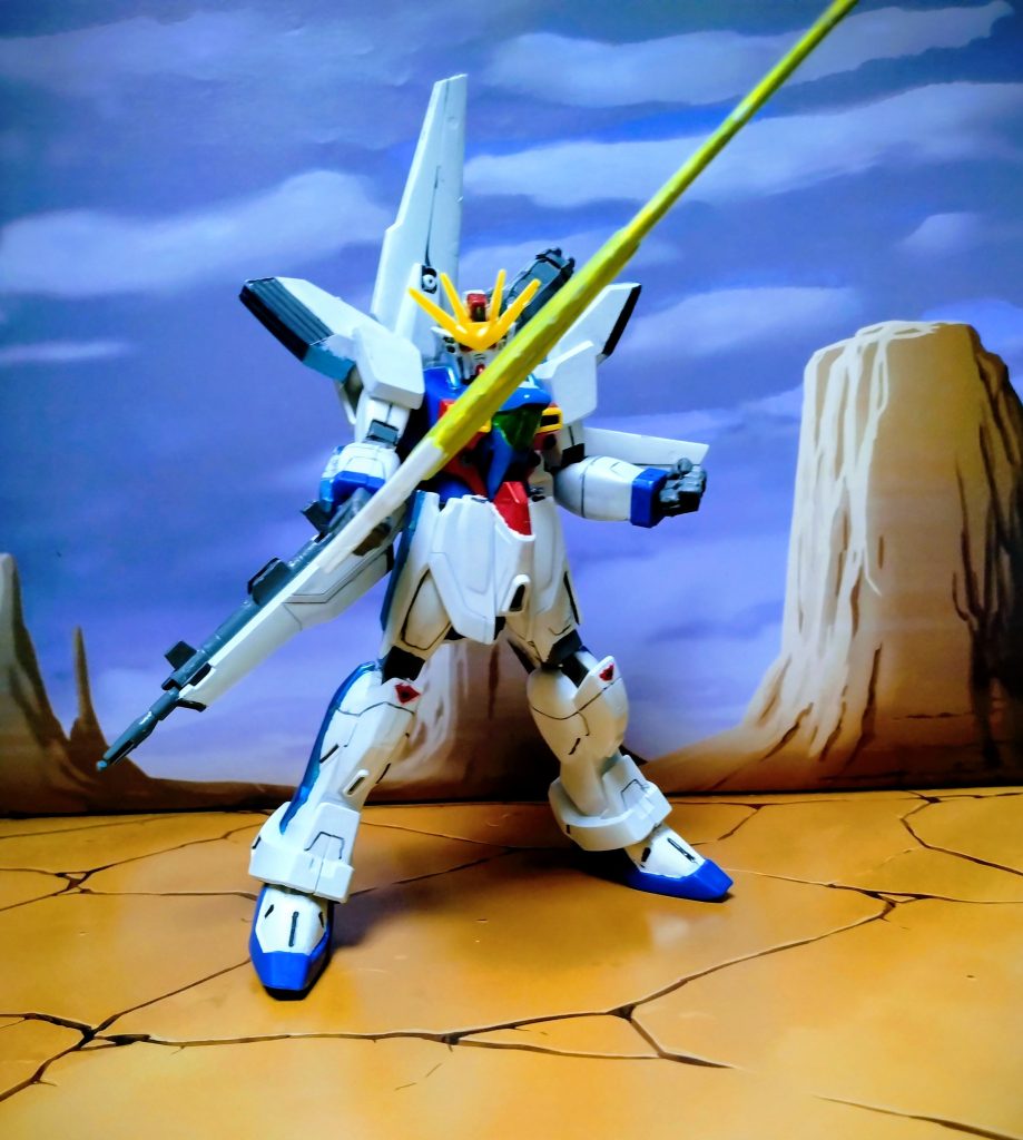 旧キット1/144ガンダムエックス–5枚目/制作者：サト