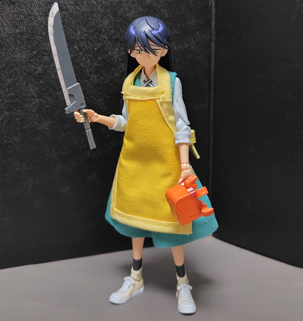 今日のご飯の材料はコンチよ。