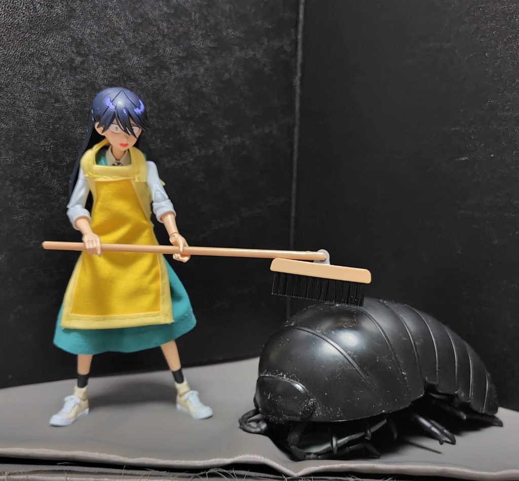 うわ、デカいダンゴムシだ!数年前に流行ってたね、コレ。※プレバンで金銀なダンゴムシってのがあったはず。