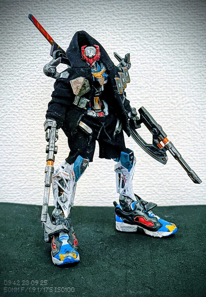 斧はライフルにもなります