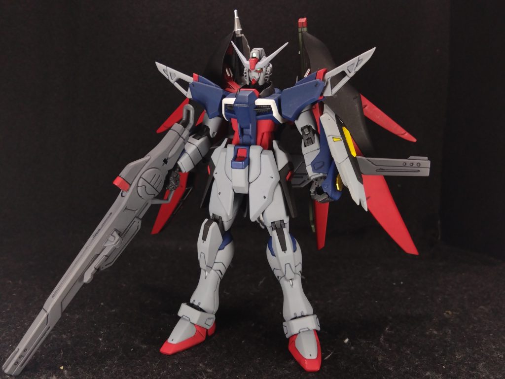 正面各部シャープ化、肉抜き埋めなどを行って全塗装しています