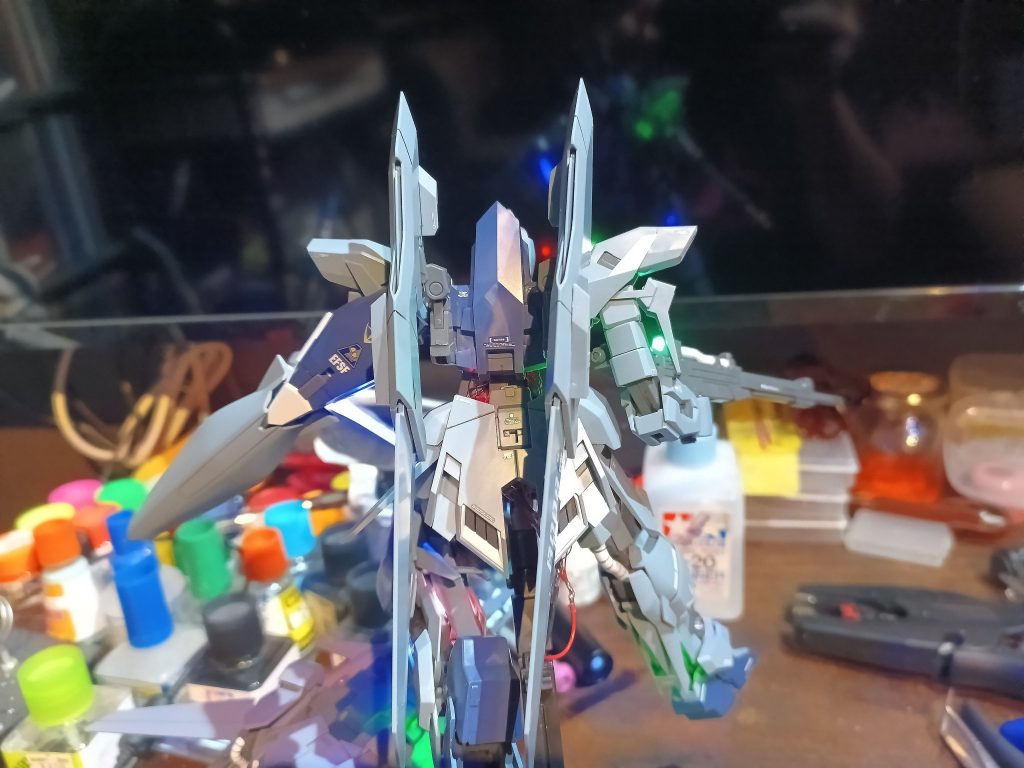 バックショット👍珍しくノズル型バーニアが無い機体でした☝️