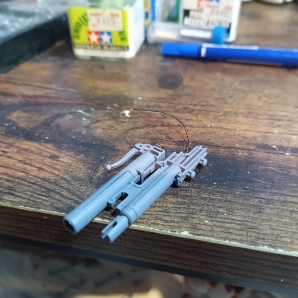 ガンダムUCシリーズからRE/100 ガンキャノンディテクター☝️いつも通り武器からの組込みです‼️👍（4枚目）