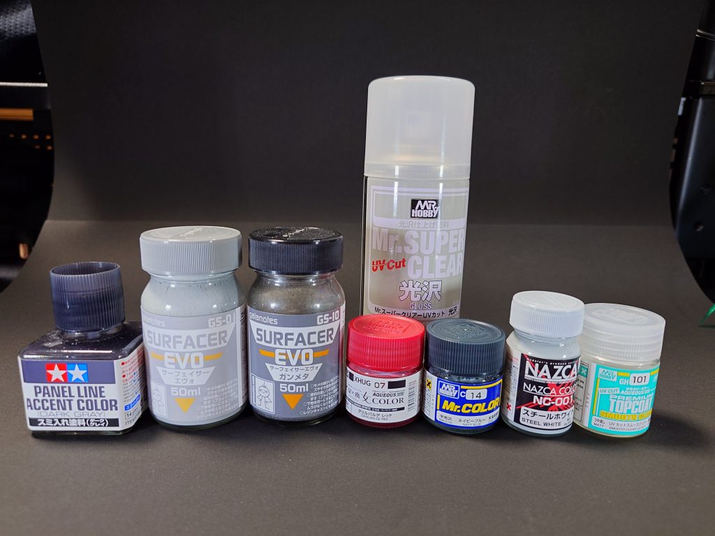 今回使用した塗料です