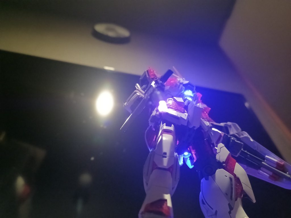 ビームライフル👍スコープへの組込みは断念💦