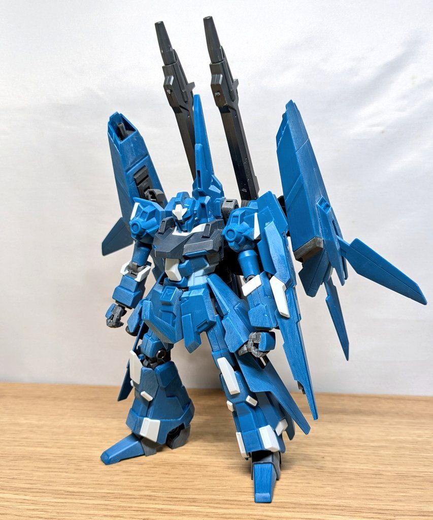 HGリゼルディフェンサーbユニット｜@yuunon_modelingさんの