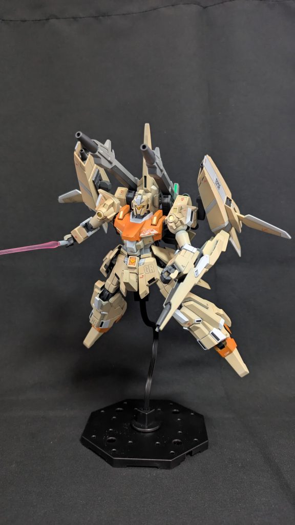 HGリゼルディフェンサーbユニット–4枚目/制作者：@yuunon_modeling
