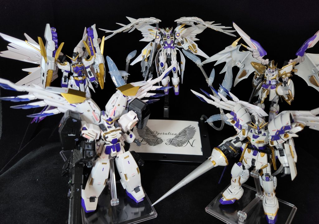 カラーリングも統一し、まとまった作品になりました！