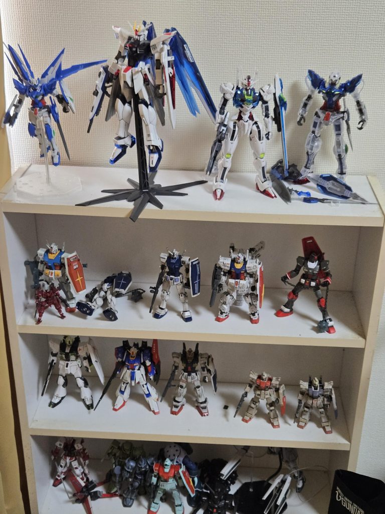 この4月からのガンプラ生活です(((^_^;)