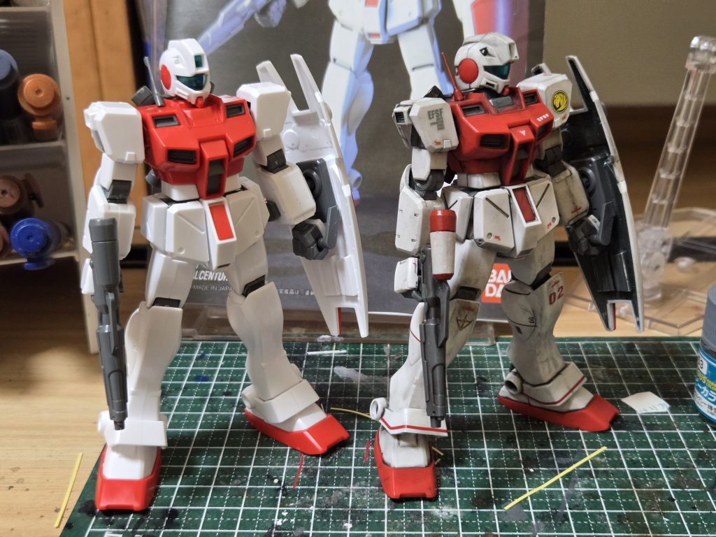 ホビー◯フでぱち組ジャンク見つけて思わず購入💦ジムは何体あってもいいんです(((^_^;)