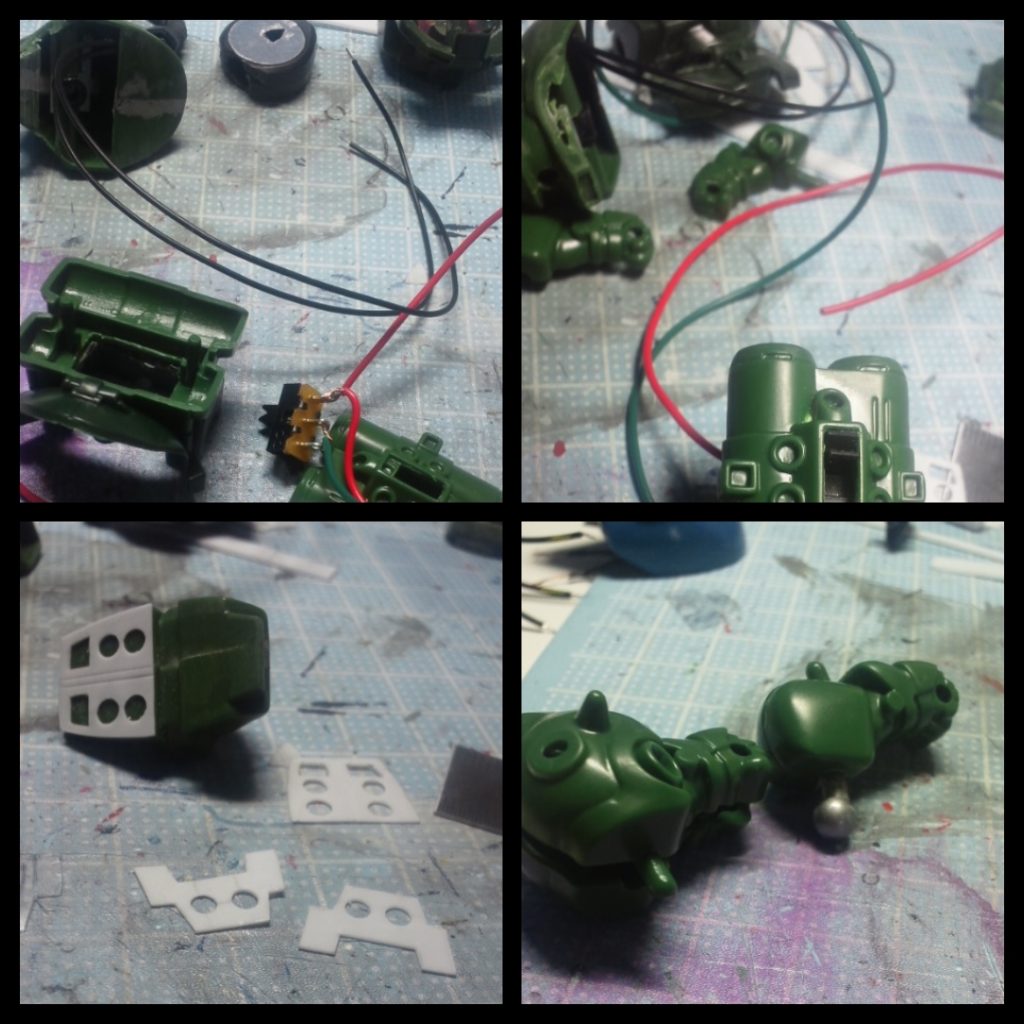 スイッチ　足裏ディテール　関節改修等