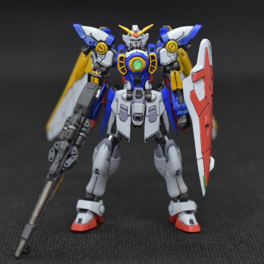 正面、胸部センサーはＨアイズを入れてます。