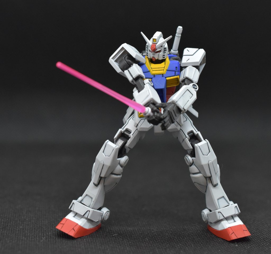 ガチャのくせに可動域広くて楽しいですね。