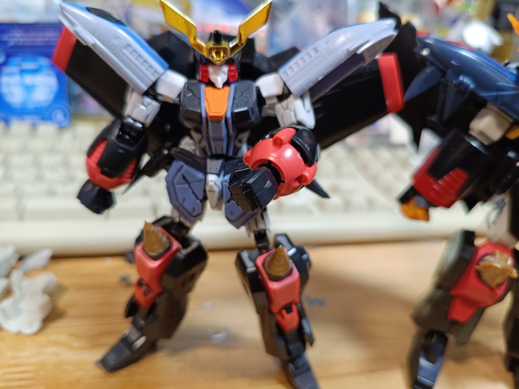 肩の白いパーツがデカすぎでほぼ可動は亡くなってます_(┐「ε:)_