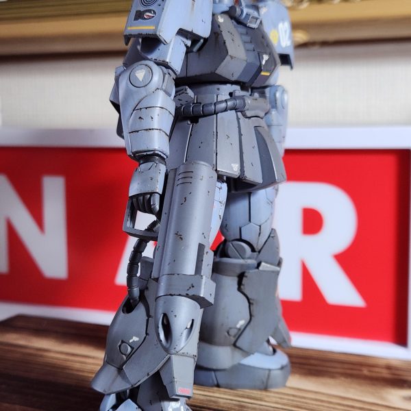 ウェザリング二周目がやっと終わりました。案の定錆び錆びになりました。この後は全体に馴染む様に頑張りたいと思いますが、上手く出来るかどうかは神のみぞ知る！です…（3枚目）