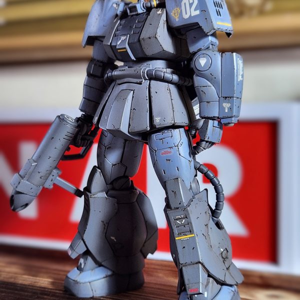 ウェザリング二周目がやっと終わりました。案の定錆び錆びになりました。この後は全体に馴染む様に頑張りたいと思いますが、上手く出来るかどうかは神のみぞ知る！です…（4枚目）