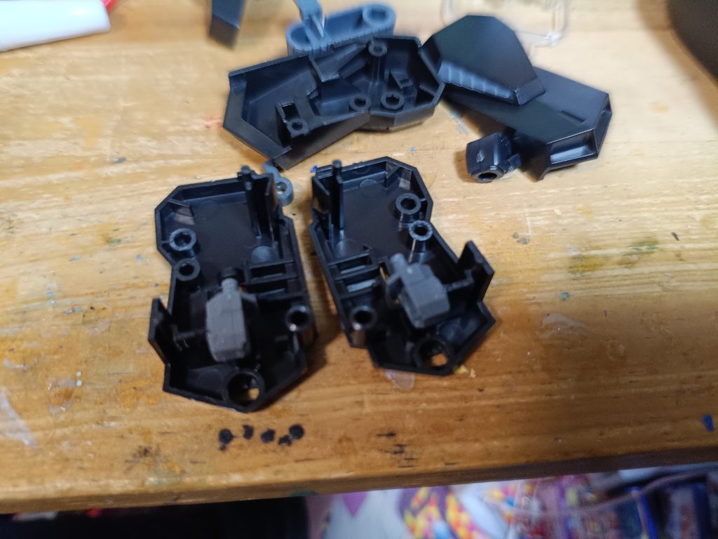 ドリルガオーの中身 本来の食玩ガイガーとの合体はできなくなるけど食玩gフレームと合体できるように改造