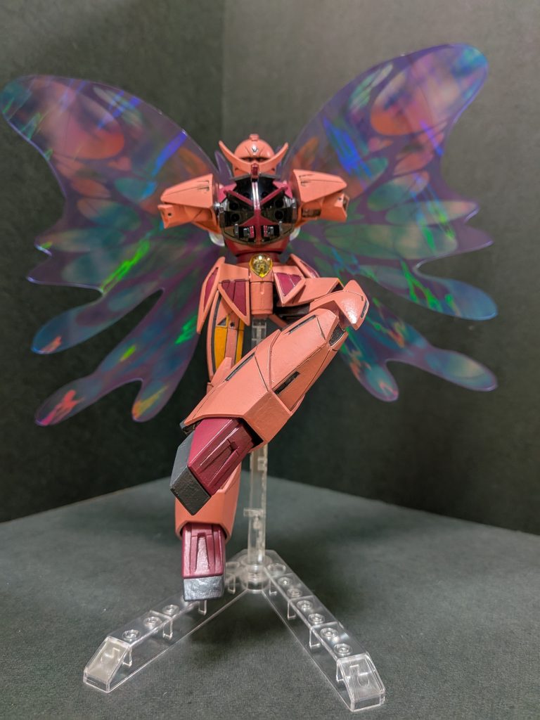 真流星胡蝶剣！可動域が狭くて不格好。ご覧頂きありがとうございました。