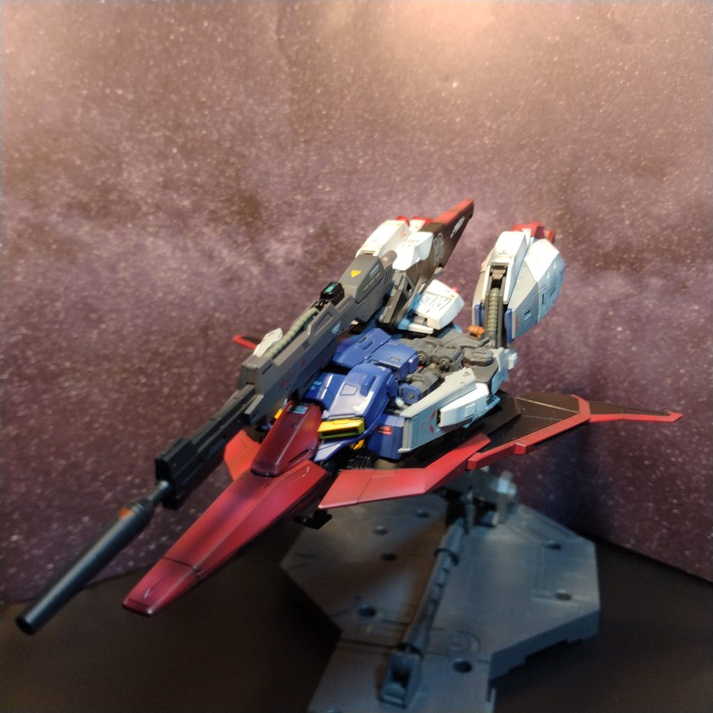 今回は立て続けに同じ物の投稿なのでウェイブライダーに変形させました!😄