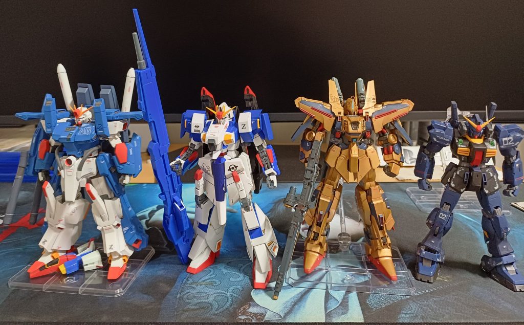AEUGのガンダムチームです