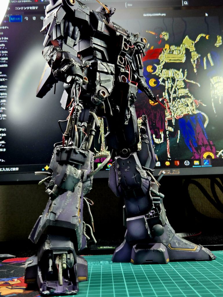 サイコガンダムMarkⅡ【半壊ver.】–3枚目/制作者：モカまろ