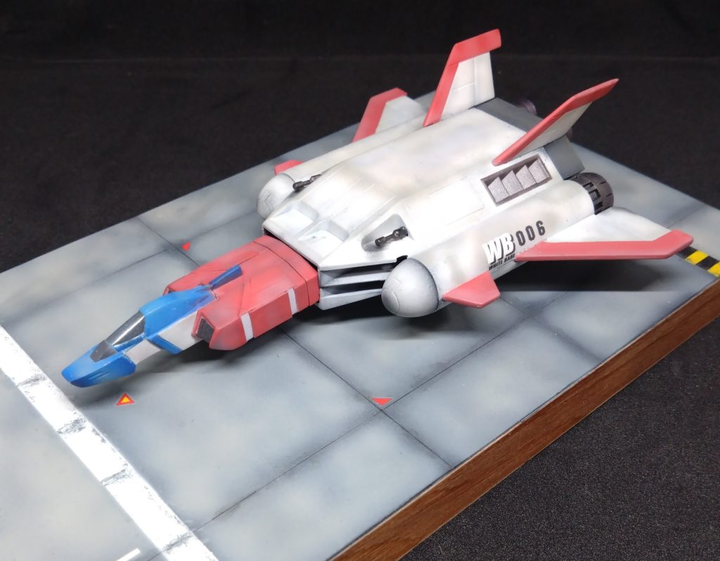 本体の塗装はそこそこの使用感を目指して塗装しました。