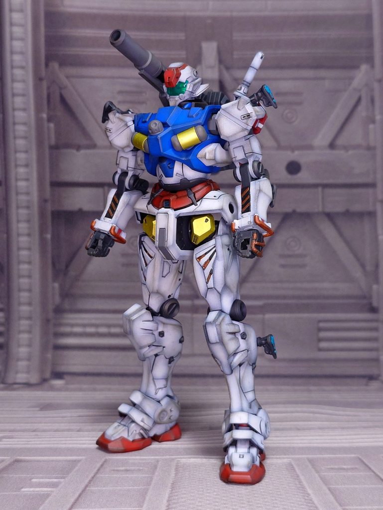 これの前に26年前発売日のザクⅢ作ったから技術の進歩に感動！