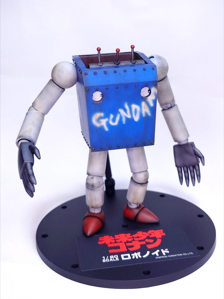 缶スプレーで雑に塗られた感をイメージしながら作りました。