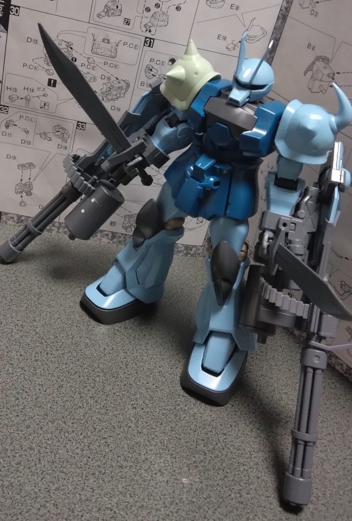 珍しく途中の写真がある。