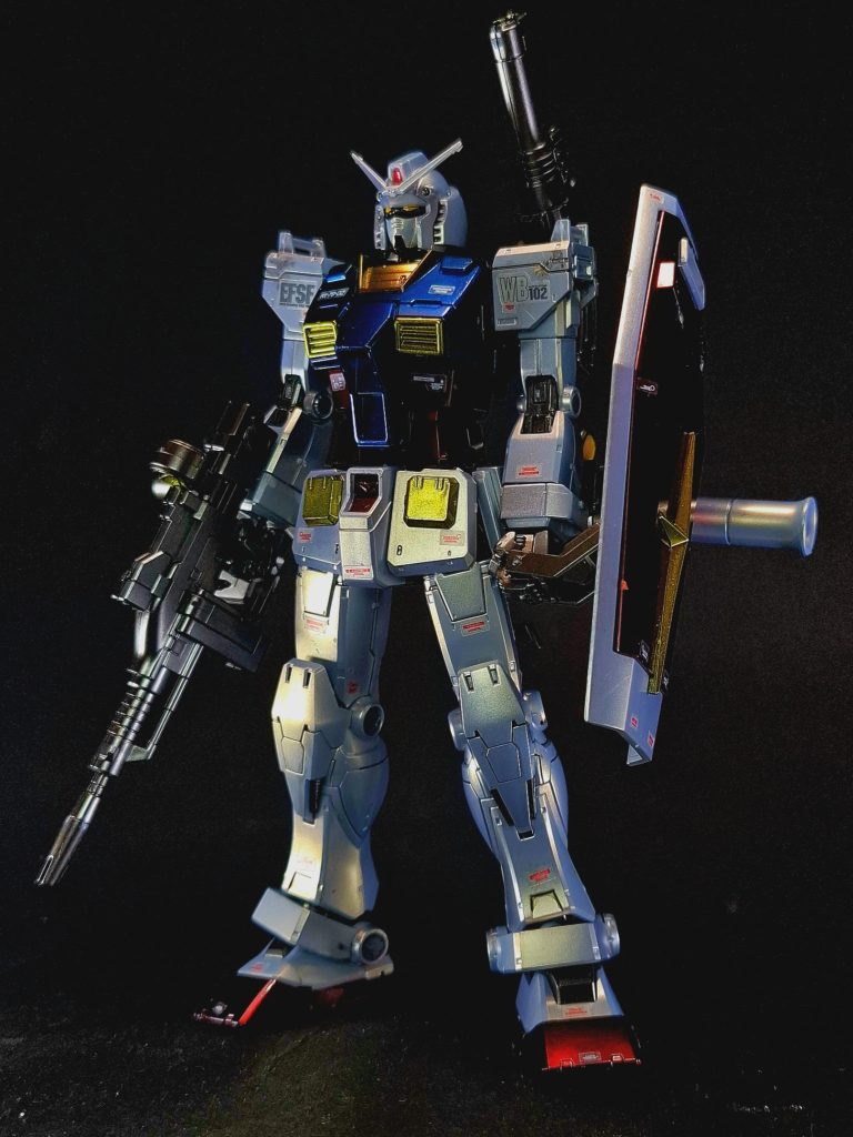 HG ガンダム(THE ORIGIN)–9枚目/制作者:鈴木 克海