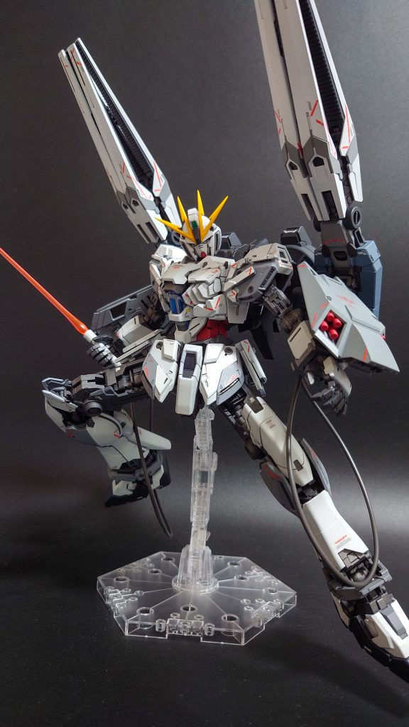 MG 1/100 ナラティブガンダム B装備 Ver.Ka–2枚目/制作者：@tadopi_
