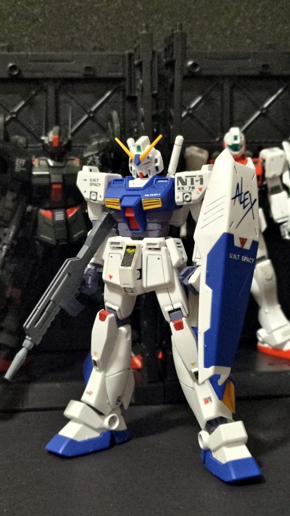 チョバムアーマー無し 胴延長部分の仕上げの甘さは見逃してください(笑)